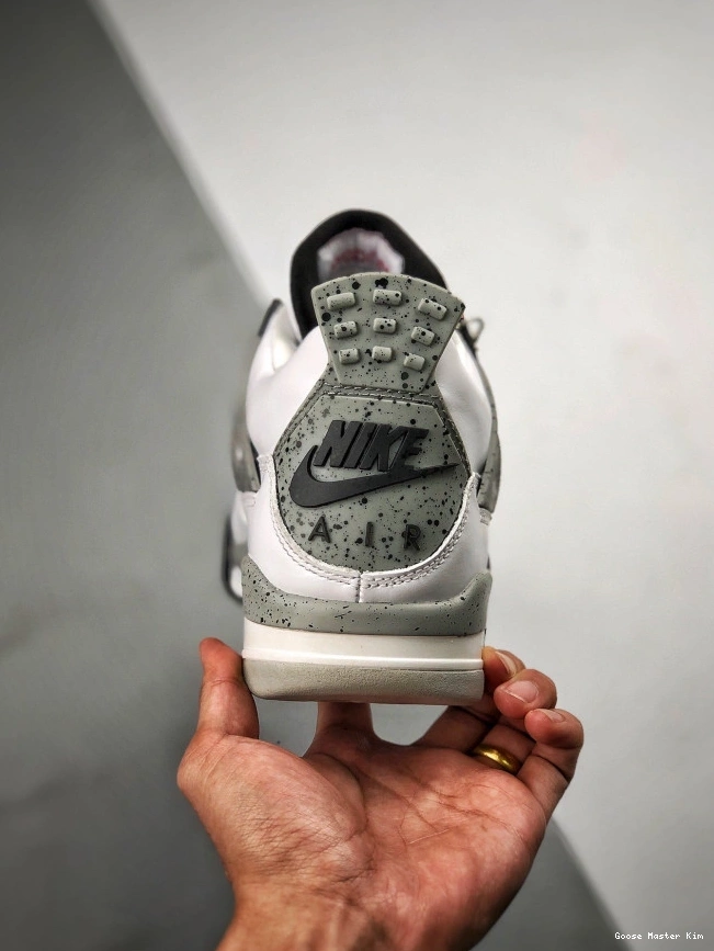 (nike) White OG 840606-192 Cement Air 4 Jordan 0722